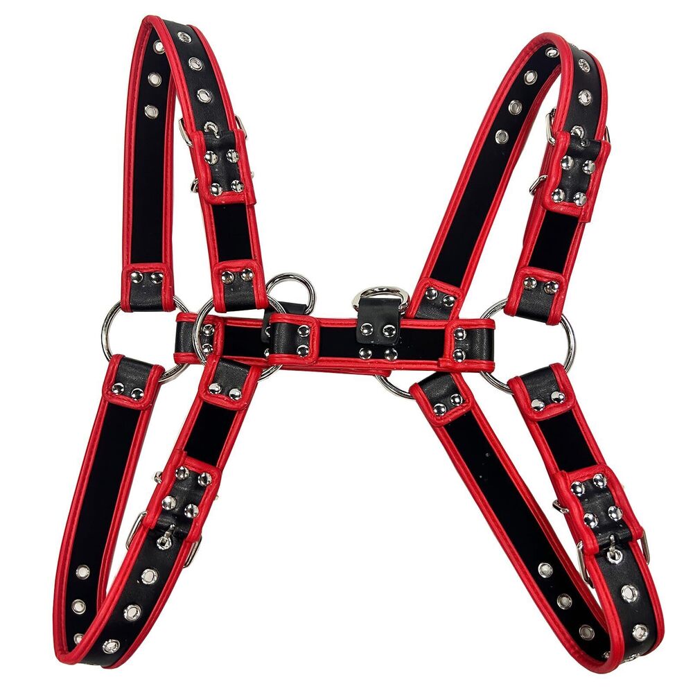2082 Leather Body Chest Harness Belt Clubwear Costume Cosplay Fancy Dress